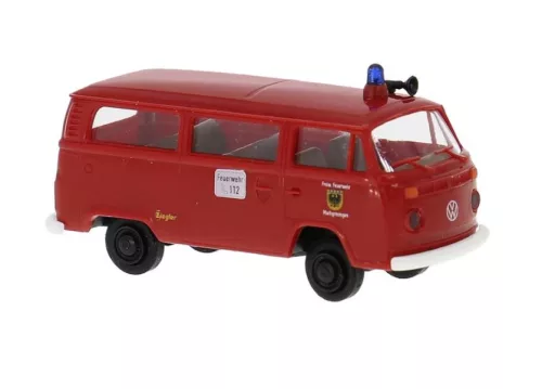 Brekina 33160 Volkswagen Transporter T2 Kombi, Feuerwehr Markgröningen, 1972 (H0)