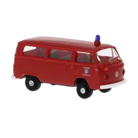   Brekina 33161 Volkswagen Transporter T2 Kombi, Feuerwehr Offenbach, 1972 (H0)