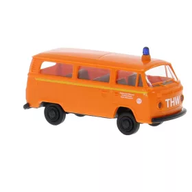   Brekina 33165 Volkswagen Transporter T2 Kombi, THW Berlin-Wilmersdorf (H0)