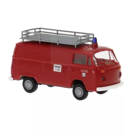   Brekina 33549 Volkswagen Transporter T2 Kasten, Feuerwehr Titisee-Neustadt, 1972 (H0)