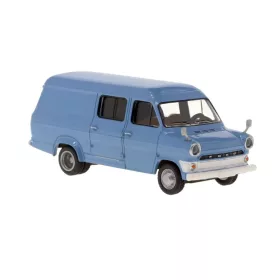 Brekina 34165 Ford Transit Mk.1 dobozos, kék (H0)