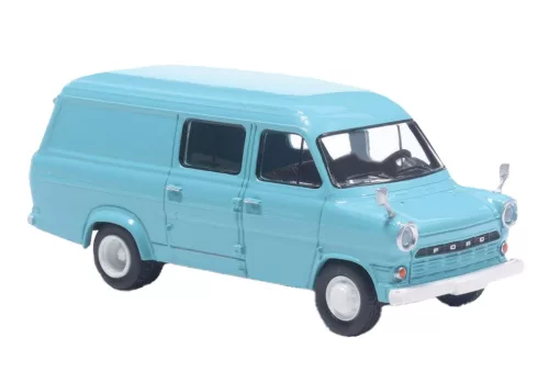 Brekina 34171 Ford Transit Mk.1 dobozos, világostürkíz (H0)
