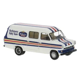   Brekina 34176 Ford Transit Mk.1 dobozos, Rothmans Ford Teams (H0)