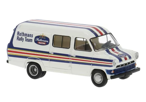 Brekina 34176 Ford Transit Mk.1 dobozos, Rothmans Ford Teams (H0)