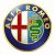 Brekina 34902 Alfa Romeo AR 6 busz 1985, piros (H0)