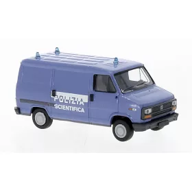   Brekina 34917 Fiat Ducato dobozos 1982, Polizia Scientifica (H0)