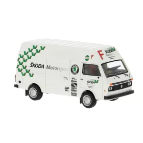 Brekina 34957 Volkswagen LT 45, 1985 - Skoda Motorsport (H0)
