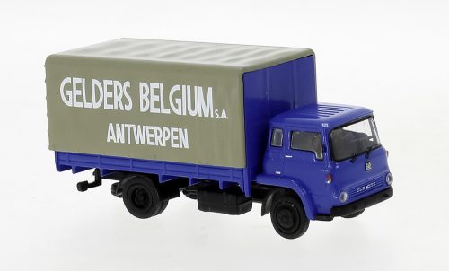 Brekina 35905 Bedford TK 1960, ponyvás teherautó, Gelders Antwerpen (H0)