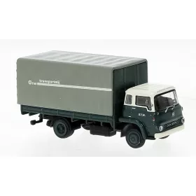   Brekina 35906 Bedford TK ponyvás teherautó, Geldersche Tramwegen, 1960 (H0)