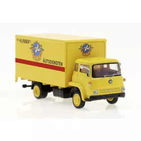   Brekina 35917 Bedford TK dobozos, 1. Version, Visser Autodienst, 1971 (H0)