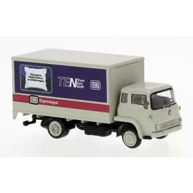 Brekina 35936 Bedford TK dobozos, DB / Nachtzug, 1971 (H0)