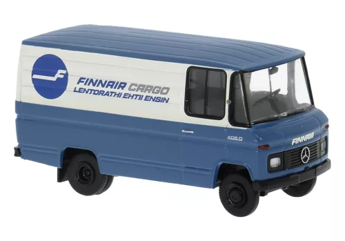 Brekina 36860 Mercedes-Benz L 406, dobozos - Finnair (FIN) (H0)