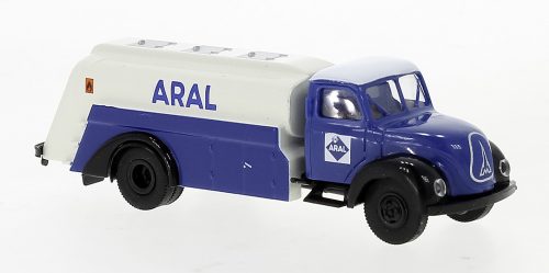 Brekina 42271 Magirus Mercur üzemanyagszállító teherautó 1952, Aral (H0)