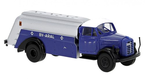 Brekina 43025 Borgward B 4500 üzemanyagszállító teherautó 1952, Aral (H0)