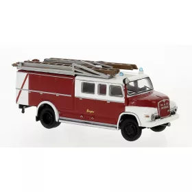   Brekina 45102 MAN 450 HA LF 16 tűzoltóautó 1965, Feuerwehr Hessen (H0)