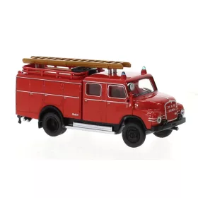   Brekina 45130 MAN 450 HA TLF 16 tűzoltóautó 1960, piros/fekete (H0)