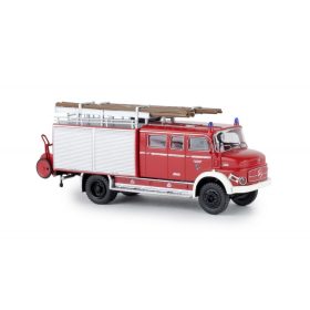 Brekina 47133 Mercedes-Benz LAF 1113 LF 16 tűzoltóautó, rolós, Feuerwehr Düsseldorf (H0)