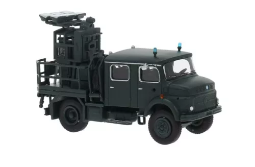 Brekina 47191 Mercedes-Benz LA 911 Lichtmastwagen - Bundesgrenzschutz (H0)