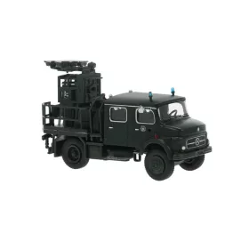   Brekina 47192 Mercedes-Benz LA 911 Lichtmastwagen - Polizei Hamburg (H0)