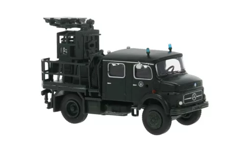 Brekina 47192 Mercedes-Benz LA 911 Lichtmastwagen - Polizei Hamburg (H0)