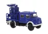 Brekina 47195 Mercedes-Benz LA 911 Lichtmastwagen - THW Stuttgart (H0)