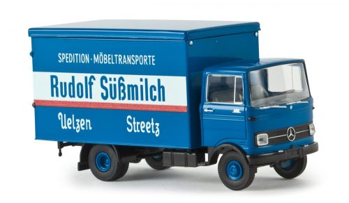 Brekina 48539 Mercedes-Benz LP 608 dobozos teherautó, Rudolf Süßmilch (H0)