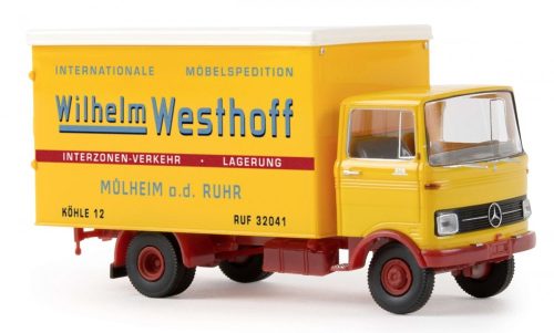 Brekina 48565 Mercedes-Benz LP 608 dobozos teherautó, Wilhelm Westhoff (H0)