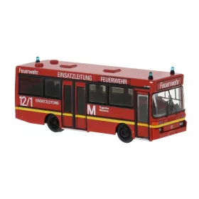   Brekina 52283 Mercedes-Benz O402 autóbusz - Feuerwehr Flughafen München (H0)