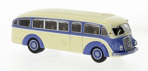 Brekina 52431 Mercedes-Benz LO 3500 Stromlinie 1936, fehér/kék (H0)