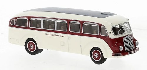 Brekina 52433 Mercedes-Benz LO 3500 Stromlinie "Deutsche Reichsbahn", 1936 (H0)