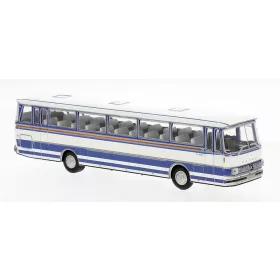   Brekina 56051 Setra S 150 H autóbusz, kék/fehér, 1970 (H0)