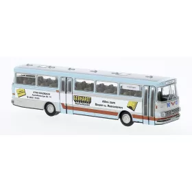   Brekina 56101 Setra S 140 ES autóbusz, KVG - Gebhardt Baufachhandel 1980 (H0)