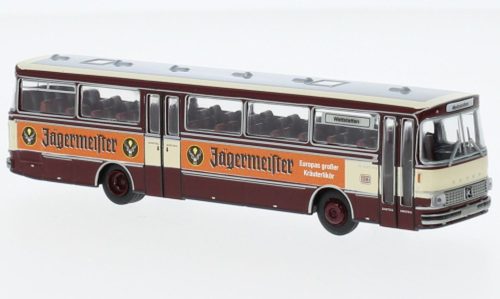Brekina 56111 Setra S 140 ES autóbusz, DB - Jägermeister, 1982 (H0)