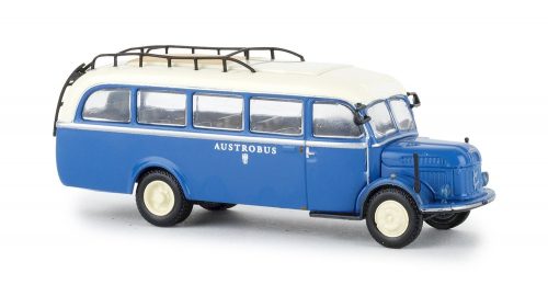 Brekina 58011 Steyr 380/I autóbusz,1948, Austrobus (H0)