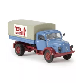  Brekina 58047 Steyr 380 ponyvás teherautó, A&O Lebensmittel (H0)