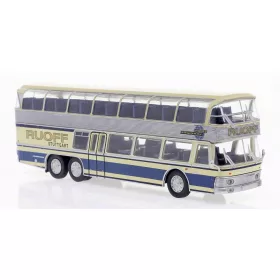  Brekina 58294 Neoplan NH 22 emeletes autóbusz - Ruoff, 1967 (H0)