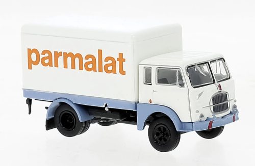 Brekina 58610 Fiat 642 dobozos teherautó 1962 - Parmalat (H0)