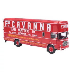   Brekina 58654 OM 150 bútorszállító teherautó - Rolfo Cavanna (H0)