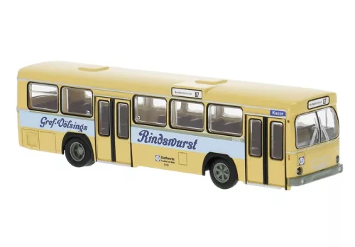 Brekina 59156 Büssing BS 110V autóbusz, Frankfurt - Gref (H0)