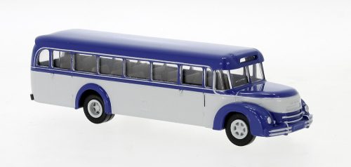 Brekina 59220 MAN MKN csőrös autóbusz 1952, kék/világosszürke (H0)