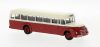 Brekina 59221 MAN MKN csőrös autóbusz 1952, világosbézs/piros (H0)