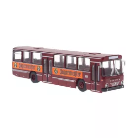   Brekina 59268 Büssing BS 120N autóbusz, Jägermeister - Deutschen Bundesbahn (H0)