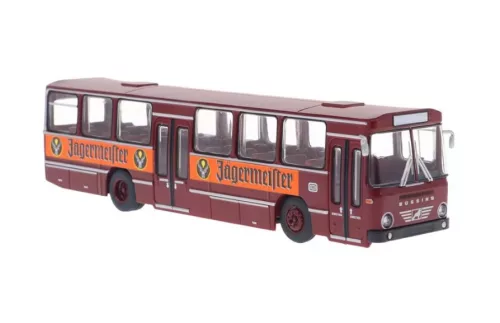 Brekina 59268 Büssing BS 120N autóbusz, Jägermeister - Deutschen Bundesbahn (H0)