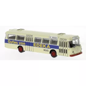   Brekina 59366 Büssing Senator 12 D 1962 autóbusz, Bad Kreuznach - Edeka (H0)