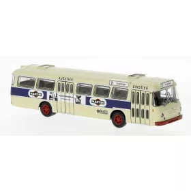   Brekina 59367 Büssing Senator 12 D 1962 autóbusz, Bad Kreuznach - Martini, 1962 (H0)