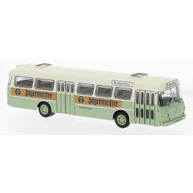   Brekina 59382 Büssing Senator 12 D 1962 autóbusz, EVAG - Wicküler Bier (H0)