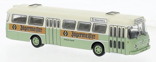 Brekina 59382 Büssing Senator 12 D 1962 autóbusz, EVAG - Wicküler Bier (H0)