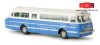 Brekina 59452 Ikarus 55 autóbusz, fehér/kék (H0)