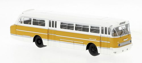 Brekina 59562 Ikarus 66 autóbusz, fehér/narancs, 1968 (H0)