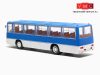 Brekina 59602 Ikarus 255 autóbusz, kék/fehér (H0)